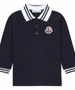 Top 10 🎉 Baby Polo Shirt Navy blue Moncler Fashion Baby, Children 🤩
