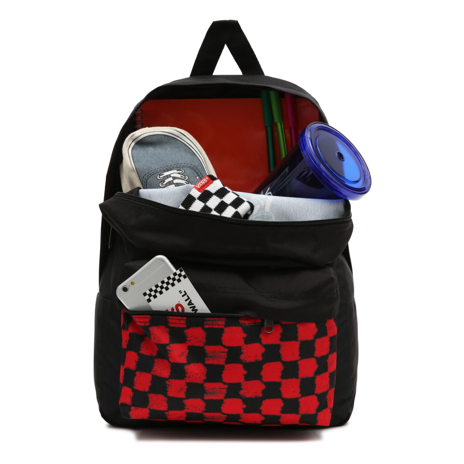 Outlet 🧨 Backpack Black Vans Fashion Teen, Children ⭐ 3 Outlet 🧨 Backpack Black Vans Fashion Teen, Children ⭐ - Image 3