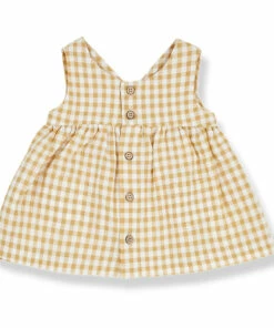 Best Pirce 🎉 Balbina 👗 Dress Yellow 1+ in the family Fashion Baby, Children 🎁 -Outlet Kids' Fashion Store balbina dress yellow 1 in the family fashion baby children 4