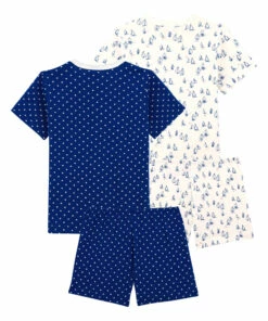New 🎉 Balme Pyjama Set Blue Petit Bateau Fashion Children 🔥 -Outlet Kids' Fashion Store balme pyjama set blue petit bateau fashion children 2