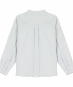 Budget 🔥 Banoir Linen Shirt Light blue Petit Bateau Fashion Children 👏 -Outlet Kids' Fashion Store banoir linen shirt light blue petit bateau fashion children 2