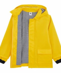 Deals 🌟 Batah Rain Jacket Yellow Petit Bateau Fashion Children ✨ -Outlet Kids' Fashion Store batah rain jacket yellow petit bateau fashion children 2