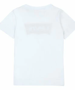 Best Pirce 🤩 Batwing T-Shirt White Levi's Fashion Teen, Children 👏 -Outlet Kids' Fashion Store batwing t shirt white levi s fashion teen children 2