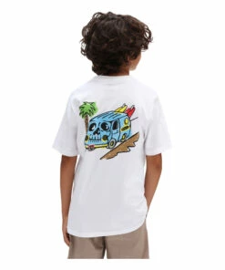 Brand new ๐ Beach T-shirt White Vans Fashion Teen, Children ๐ 10 Brand new ๐ Beach T-shirt White Vans Fashion Teen, Children ๐ -Outlet Kids' Fashion Store beach t shirt white vans fashion teen children 4