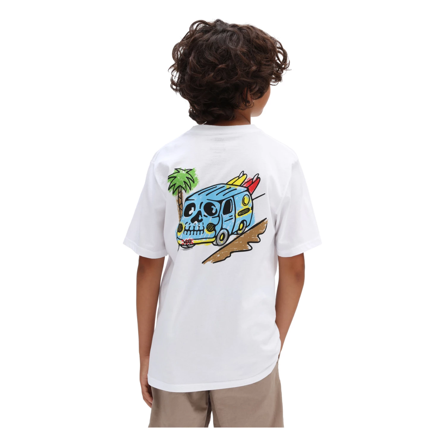 Brand new ๐ Beach T-shirt White Vans Fashion Teen, Children ๐ 5 Brand new ๐ Beach T-shirt White Vans Fashion Teen, Children ๐ - Image 5