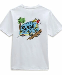 Brand new ๐ Beach T-shirt White Vans Fashion Teen, Children ๐ 11 Brand new ๐ Beach T-shirt White Vans Fashion Teen, Children ๐ -Outlet Kids' Fashion Store beach t shirt white vans fashion teen children 5