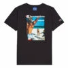Cheapest 🤩 Beach T-shirt Black Champion Fashion Teen, Children 💯