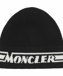 Brand new 🔥 Beanie Black Moncler Fashion Children 👍