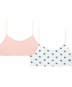 Hot Sale ๐ Belamour Crop Tops - Set of 2 Blue Petit Bateau Fashion Teen, Children ๐ฅ