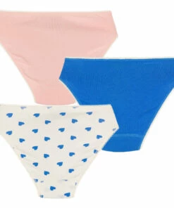 Outlet 💯 Belamour Organic Cotton Briefs - Set of 3 Blue Petit Bateau Fashion Teen, Children 👍 -Outlet Kids' Fashion Store belamour organic cotton briefs set of 3 blue petit bateau fashion teen children 2