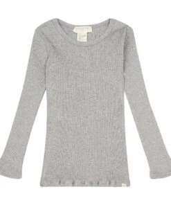 Flash Sale 😍 Bergen Silk T-shirt Grey Minimalisma Fashion Children 🔔