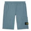 Best Sale 💯 Bermuda Shorts Blue Stone Island Fashion Teen, Children 🛒