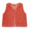 Flash Sale ✨ Beti Faux Fur Vest Pink Bonton Fashion Children 😀