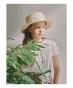 Cheapest 🎉 Betty Hat Straw Yellow Louisiella Fashion Children 🎁 -Outlet Kids' Fashion Store betty hat straw yellow louisiella fashion children 3