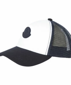 Brand new ⭐ Bicolour Cap Navy blue Moncler Fashion Teen, Children ✨ -Outlet Kids' Fashion Store bicolour capbicolour cap navy blue moncler fashion teen children 1