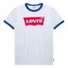 Outlet 🌟 Bicolour T-shirt White Levi's Fashion Teen, Children 👍
