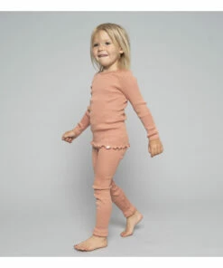 Outlet ❤️ Bieber Silk and Organic Cotton Leggings Orange Minimalisma Fashion Baby, Children 🤩 -Outlet Kids' Fashion Store bieber silk and organic cotton leggingsbieber silk and organic cotton leggings orange minimalisma fashion baby children 3