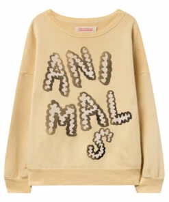 Top 10 🔔 Big Bear Sweatshirt Beige The Animals Observatory Fashion Teen, Children 🤩
