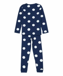 Deals ❤️ Bigdots Organic Cotton Pyjamas Navy blue Petit Bateau Fashion Children 🧨 -Outlet Kids' Fashion Store bigdots organic cotton pyjamas navy blue petit bateau fashion children 2