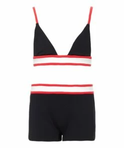 Best deal 🤩 Bikini - 2 pieces Black Moncler Fashion Teen, Children 😍