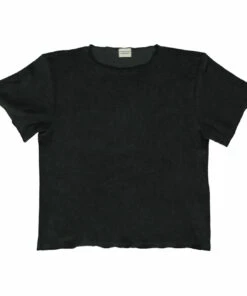 Best Pirce 🤩 Birch Organic Cotton Terry Cloth T-shirt Black Poudre Organic Fashion Teen, Children 😍