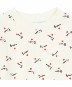 Cheapest 😍 Bisou organic cotton sweatshirt White Mathilde Cabanas Fashion Baby, Children 😍 -Outlet Kids' Fashion Store bisou organic cotton sweatshirtbisou organic cotton sweatshirt white mathilde cabanas fashion baby children 4
