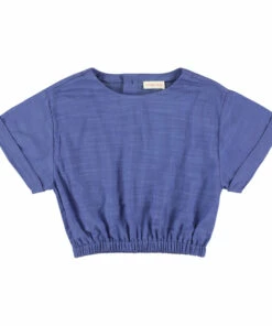 Best Sale 👏 Blouse Blue Simple Kids Fashion Teen, Children 👍