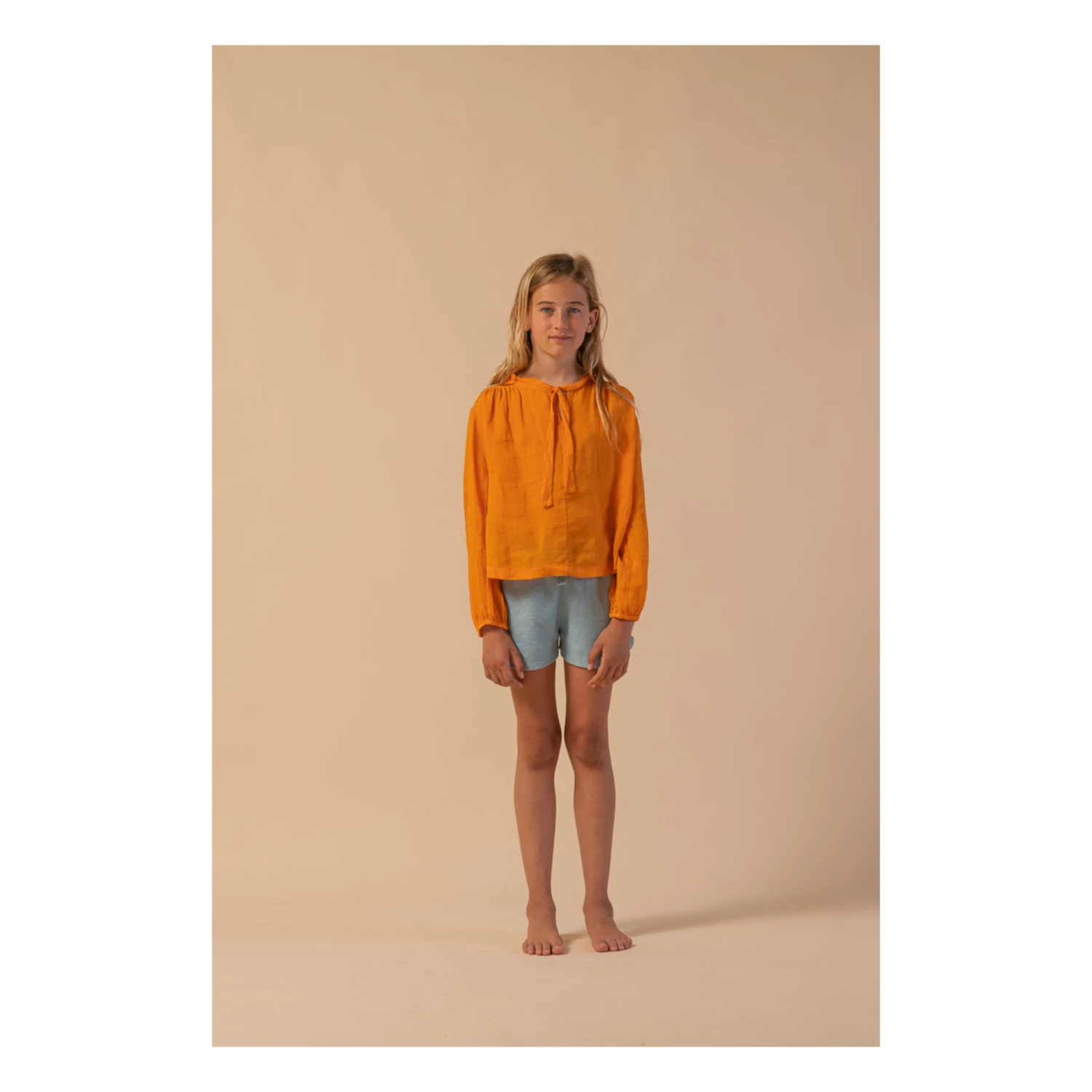 Outlet ๐ Blouse Orange Longlivethequeen Fashion Teen, Children ๐ 2 Outlet ๐ Blouse Orange Longlivethequeen Fashion Teen, Children ๐ - Image 2