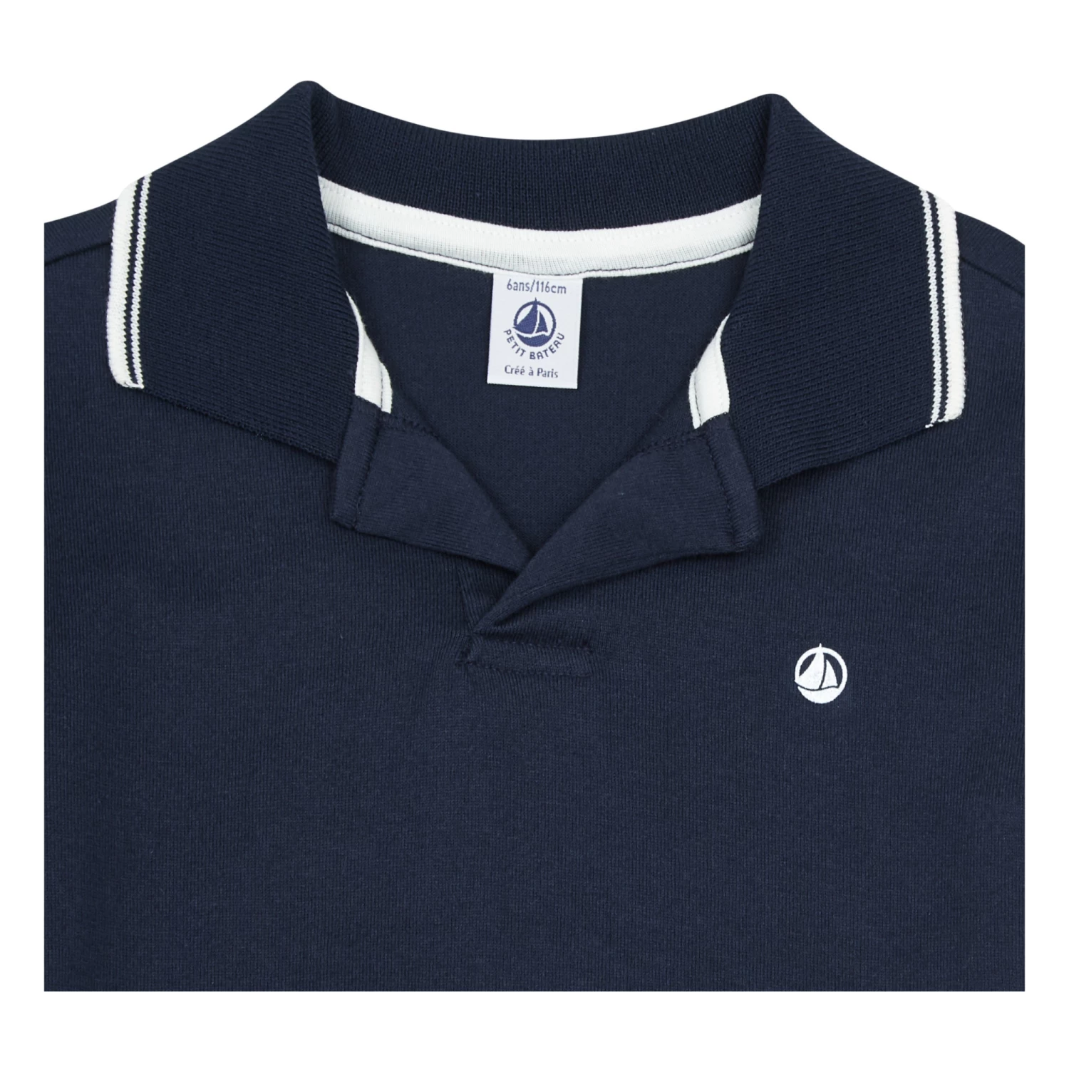 Discount ๐ Bolton Polo Shirt Navy blue Petit Bateau Fashion Children ๐คฉ 2 Discount ๐ Bolton Polo Shirt Navy blue Petit Bateau Fashion Children ๐คฉ - Image 2