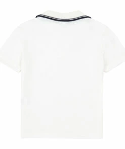 Deals 🎁 Bolton Polo Shirt White Petit Bateau Fashion Children 🎉 -Outlet Kids' Fashion Store bolton polo shirt white petit bateau fashion children 2