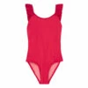 Top 10 👏 Bora Bora Recycled Fibre 🩱 Swimsuit Cherry red Lison Paris Fashion Teen, Children 👍