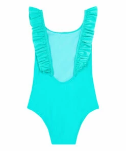 Coupon ❤️ Bora Bora Recycled Fibre 🩱 Swimsuit Turquoise Lison Paris Fashion Teen, Children 🌟 -Outlet Kids' Fashion Store bora bora recycled fibre swimsuit turquoise lison paris fashion teen children 2