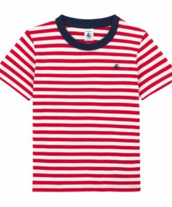 Buy 🎉 Bravo T-shirt Red Petit Bateau Fashion Children ✨
