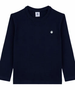 Brand new 🤩 Bresil Organic Cotton T-shirt Navy blue Petit Bateau Fashion Children 🎉