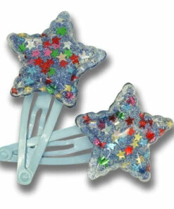 Best deal 👏 Bright Star Hair Slides Blue Milk x Soda Fashion Children ❤️