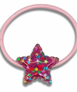 Promo 🌟 Bright Star Scrunchie Pink Milk x Soda Fashion Children 🧨