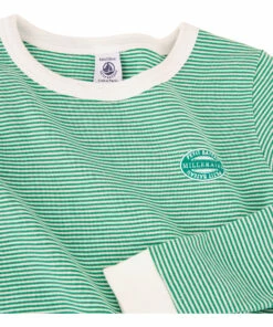 Cheapest 😀 Brush Organic Cotton Pyjamas Green Petit Bateau Fashion Children 🎉 -Outlet Kids' Fashion Store brush organic cotton pyjamas green petit bateau fashion children 1