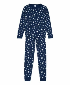 Budget ⭐ Brutus Pyjamas Navy blue Petit Bateau Fashion Teen, Children ⌛