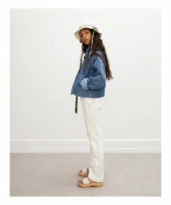 Deals 🤩 Buddy Jacket Denim Les Coyotes de Paris Fashion Teen, Children ⌛ -Outlet Kids' Fashion Store buddy jacket denim les coyotes de paris fashion teen children 4