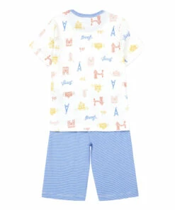 Coupon 🧨 Buddy Organic Cotton Pyjamas Blue Petit Bateau Fashion Children 🤩 -Outlet Kids' Fashion Store buddy organic cotton pyjamas blue petit bateau fashion children 2