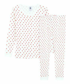 New 🔔 Buffy Organic Cotton Pyjamas Red Petit Bateau Fashion Children ⌛