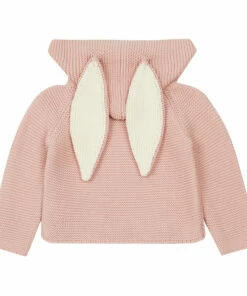 Flash Sale 🤩 Bunny Hooded Jumper Pink Oeuf NYC Fashion Baby, Children 🔥 -Outlet Kids' Fashion Store bunny hooded jumperbunny hooded jumper pink oeuf nyc fashion baby children 2