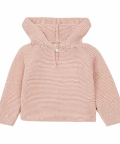 Flash Sale 🤩 Bunny Hooded Jumper Pink Oeuf NYC Fashion Baby, Children 🔥