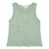 Deals ⌛ Cacheur Organic Cotton Tank Top Green water Risu Risu Fashion Teen, Children 🛒