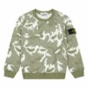 Deals 🎉 Camouflage sweatshirt Beige Stone Island Fashion Teen, Children 🧨
