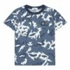 Budget 😀 Camouflage T-shirt Blue Stone Island Fashion Teen, Children 😀