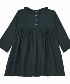 Best Pirce ๐ Campanule Double Cotton Muslin ๐ Dress Black Poudre Organic Fashion Children ๐งจ 5 Best Pirce ๐ Campanule Double Cotton Muslin ๐ Dress Black Poudre Organic Fashion Children ๐งจ -Outlet Kids' Fashion Store campanule double cotton muslin dress black poudre organic fashion children 2