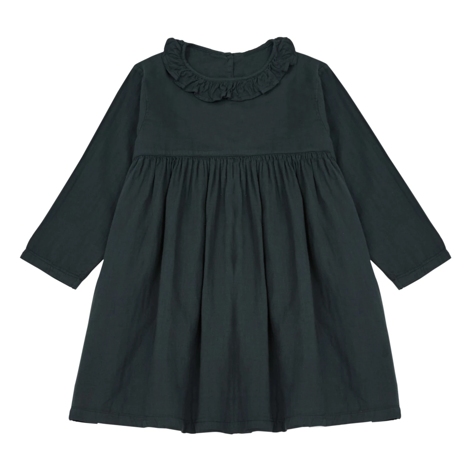 Best Pirce ๐ Campanule Double Cotton Muslin ๐ Dress Black Poudre Organic Fashion Children ๐งจ 1 Best Pirce ๐ Campanule Double Cotton Muslin ๐ Dress Black Poudre Organic Fashion Children ๐งจ