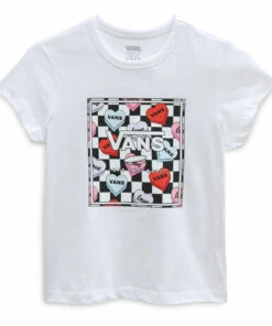 Budget ✨ Candy T-shirt White Vans Fashion Teen, Children 🔥