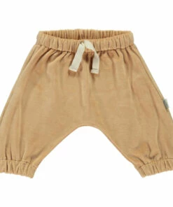 Discount 😀 Cannelle Velvet Trousers Camel Poudre Organic Fashion Baby, Children ⭐